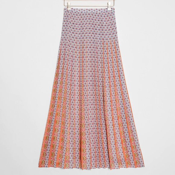 Anthropologie Nonie Pleated Maxi Skirt - Picture 4 of 12